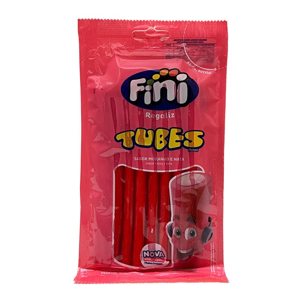 Fini Tubes Sabor Morango e Nata 80g