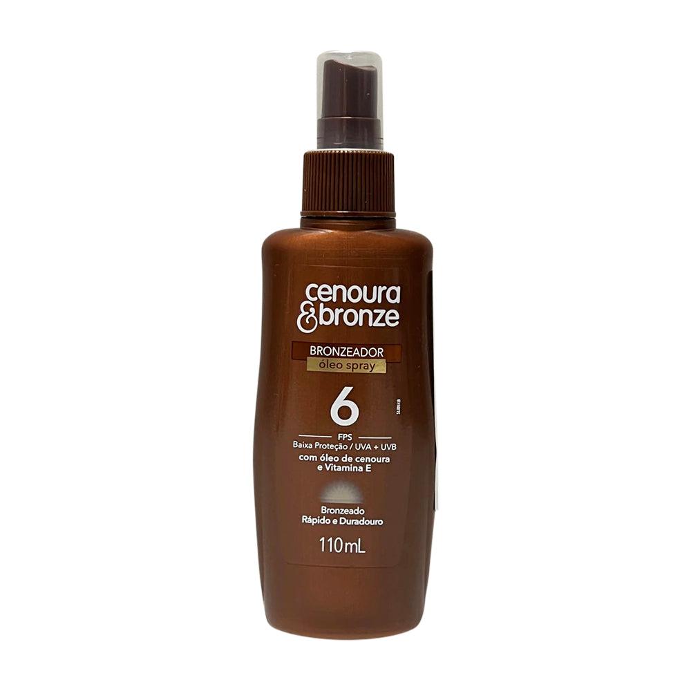 Cenoura & Bronze - Bronzeador oleo spray 6 FPS