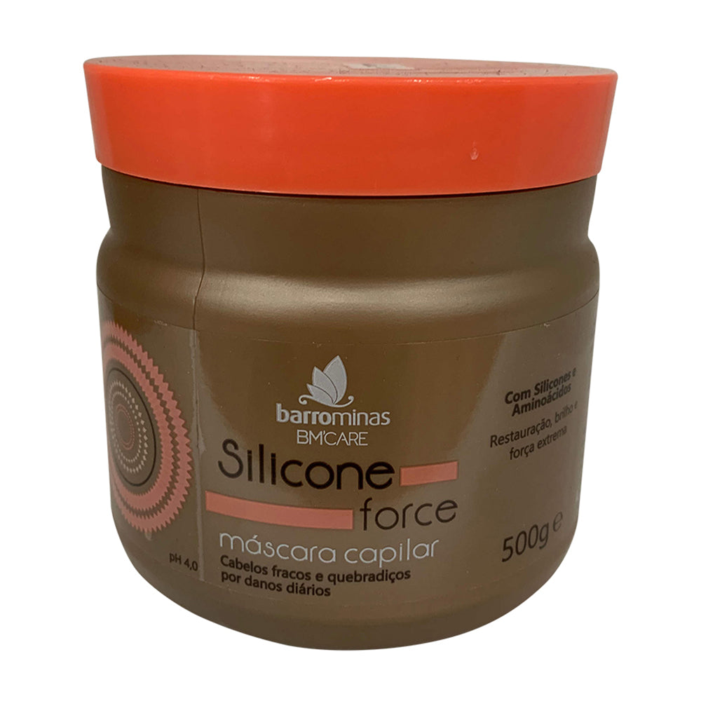 Barro Minas Mascara Capilar Silicone Force 500g