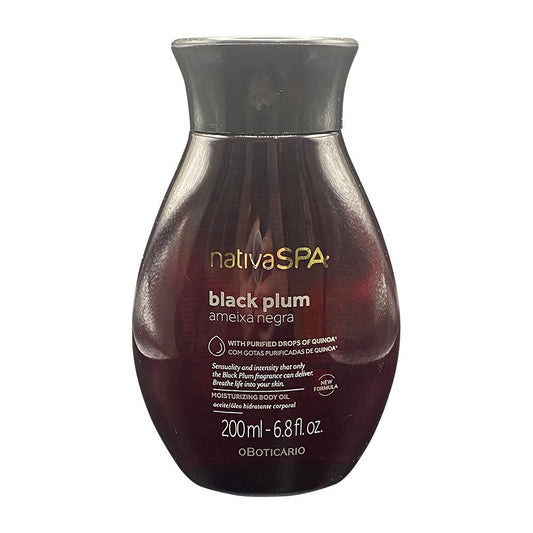 Nativa SPA Óleo Corporal - Black Plum (Ameixa Negra) oBoticário 200ml