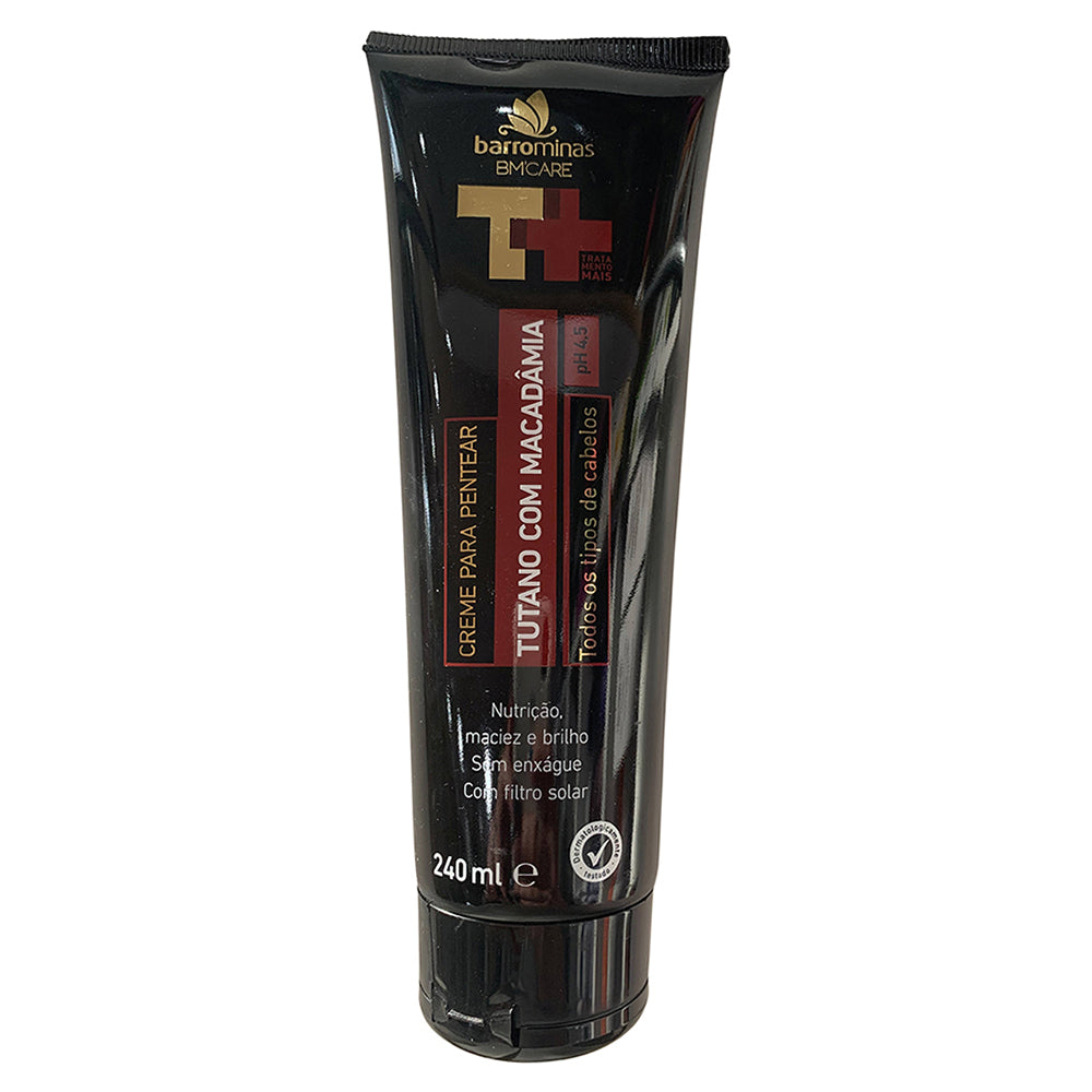 BarroMinas BM CARE Creme para Pentear Tutano com Macadâmia 240 ml