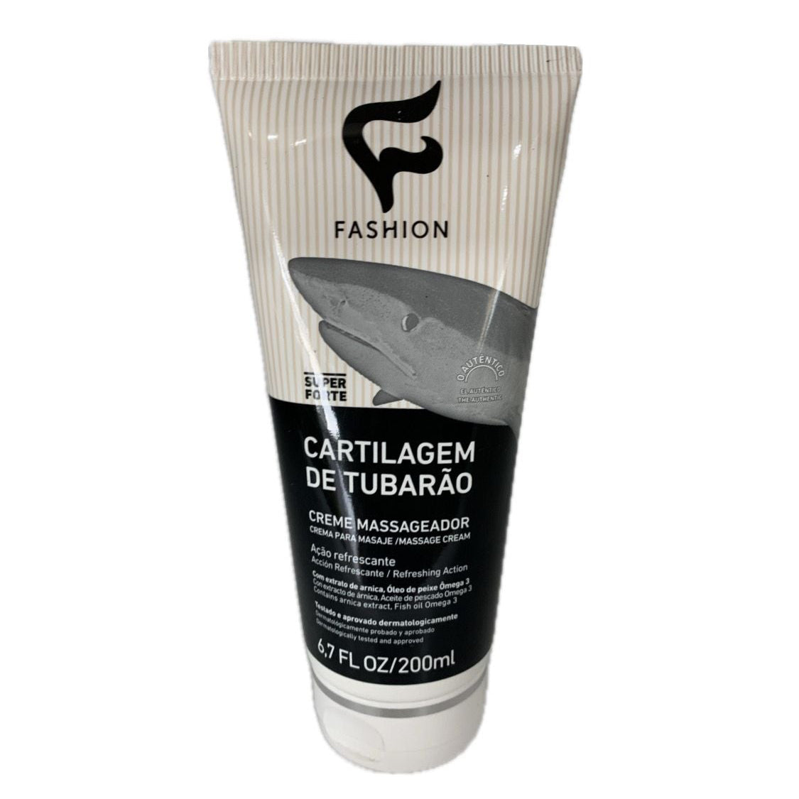 Fashion - Creme de Massagem - Cartilagem de Tubarão 200ml