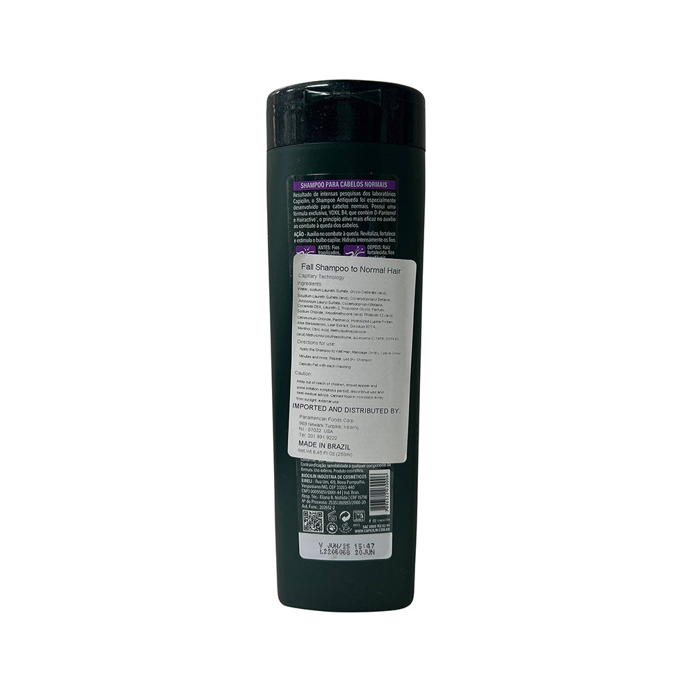 Capicilin Shampoo Antiqueda para cabelos normais 250ml