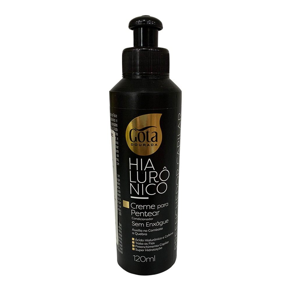 Gota Dourada Creme para Pentear Hialurônico 120ml
