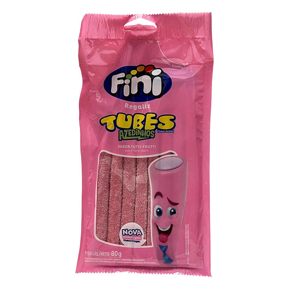Fini Tubes Azedinhos Sabor Tutti Frutti 80g