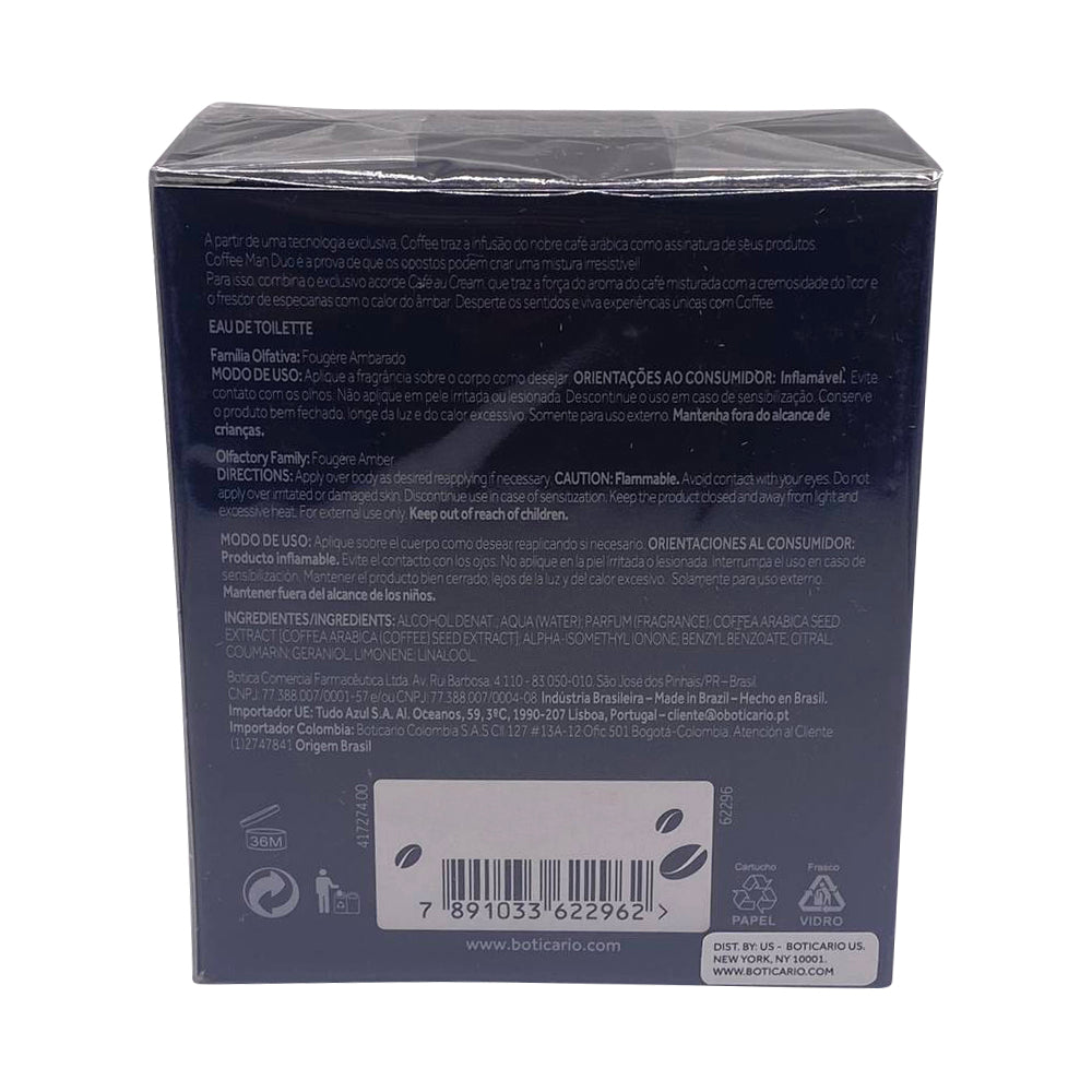 Coffee Man Duo oBoticário 100ml