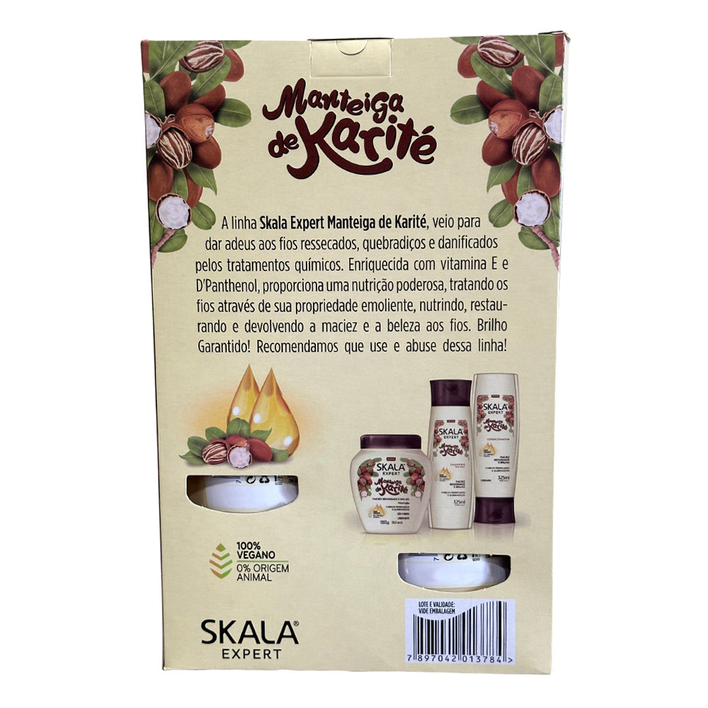 Skala Expert Kit Shampoo & Condicionador Manteiga de Karité 325ml cada