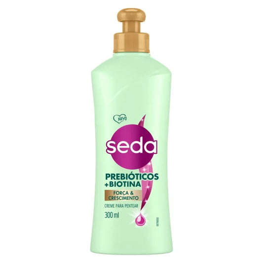 Seda Creme Para Pentear Prebióticos + Biotina 300ml