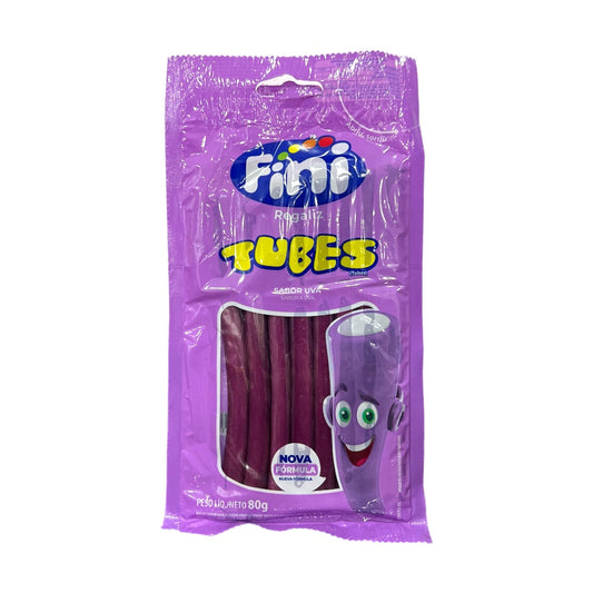 Fini Tubes Sabor Uva 80g