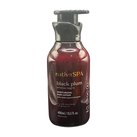 Nativa SPA Loção Hidratante - Black Plum (Ameixa Negra) oBoticário 400ml