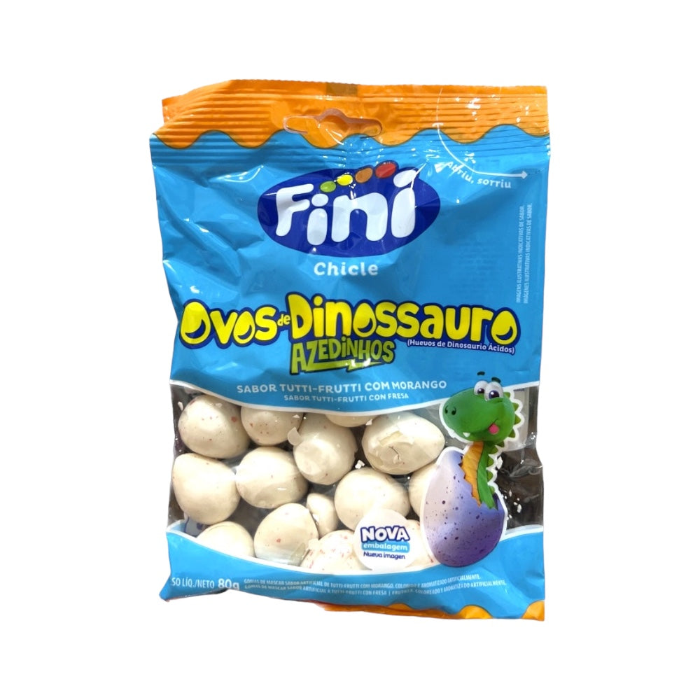 Fini Chicle de Ovos-Dinossauro Azedinhos 80g