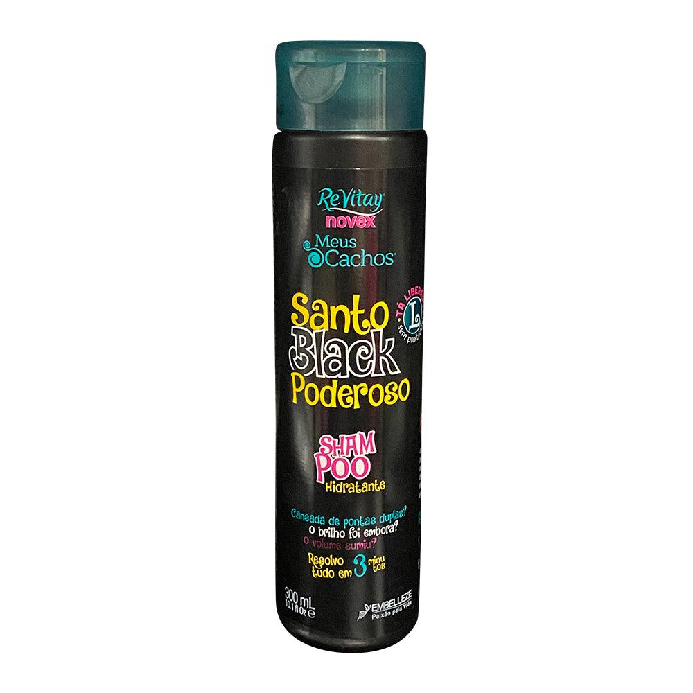Novex Shampoo Hidratante Santo Black Poderoso 300ml