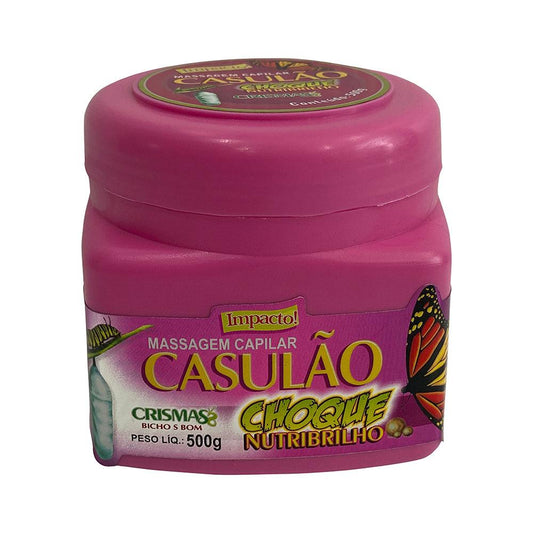 Crismas - Casulão Choque Nutribrilho - Massagem Capilar