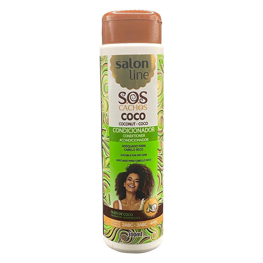 Salon Line Condicionador S.O.S Cachos Coco 300ml