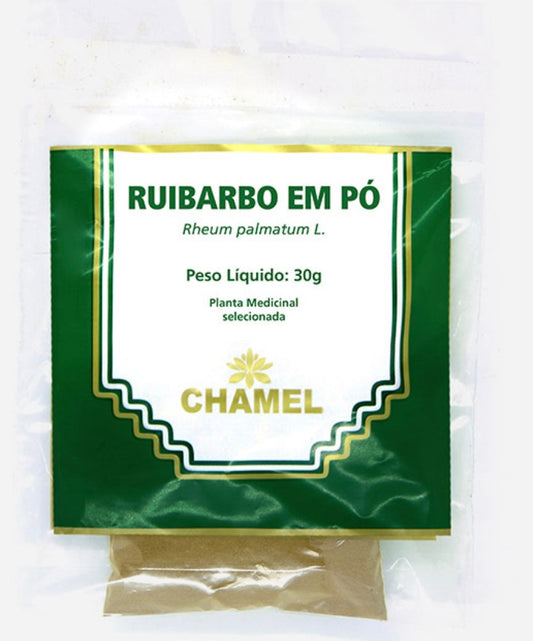 Chamel Chá de Ruibarbo em Pó 30g