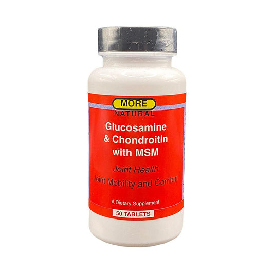 More Natural Glucosamine & Chondroitin Tablets with MSM