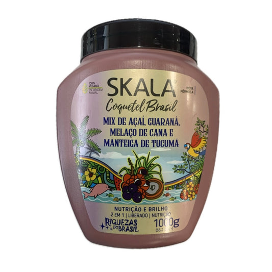 Skala Coquetel Brasil Mix de Açaí, Guaraná, Melaço de Cana e Manteiga de Tucuma 1kg