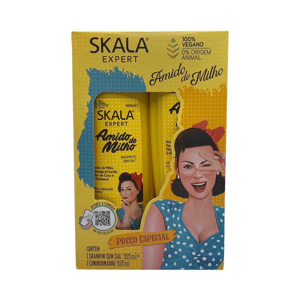 Skala Expert Kit Shampoo & Condicionador Amido de Milho 325ml cada