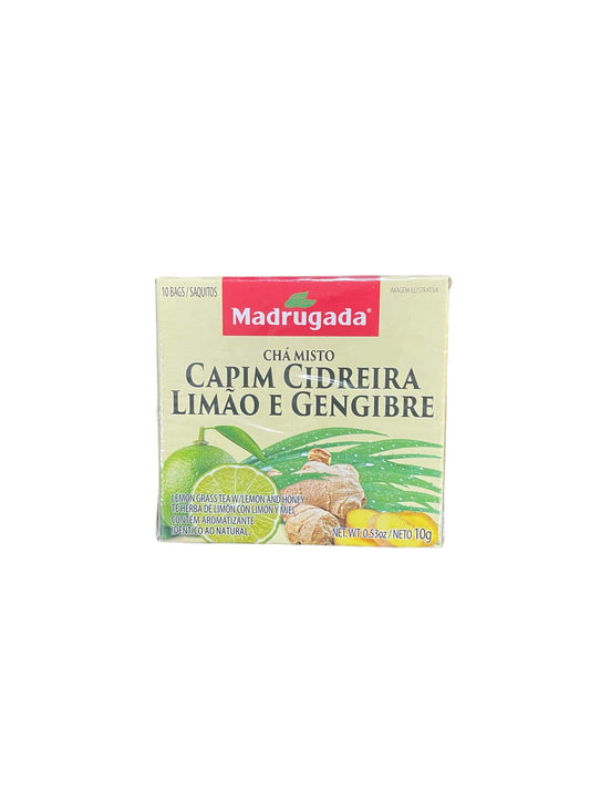 Cha Capim Cidreira,Limao e Gengibre 10g