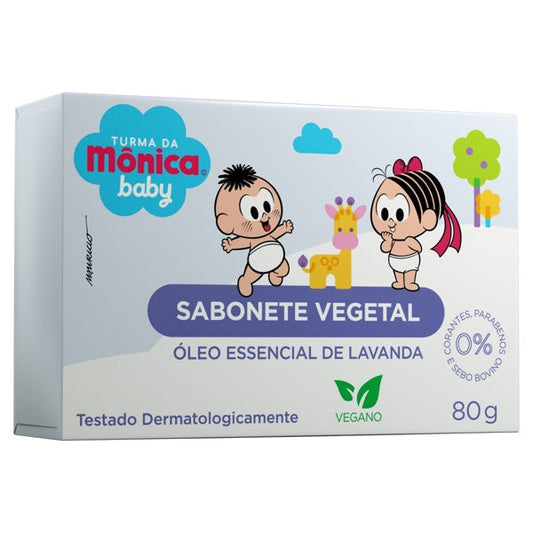 Turma da Mônica Baby Sabonete Vegetal Lavanda 80g