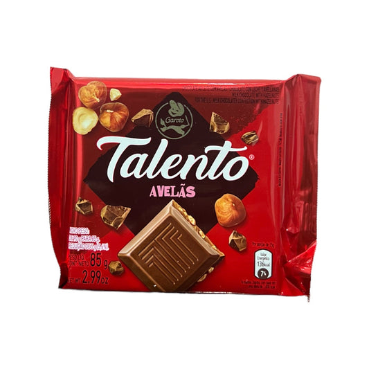 Garoto Talento Chocolate Avelãs 90g