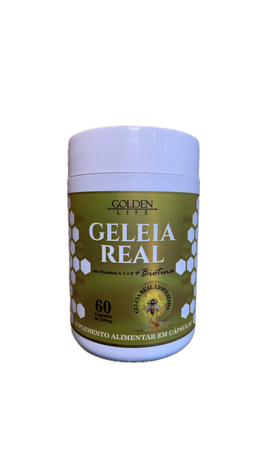 Golden Life - Geleia Real - Cápsulas 250mg (60 cap.)