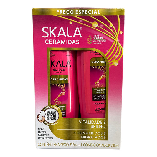 Skala Expert Kit Shampoo & Condicionador Ceramidas 325ml cada