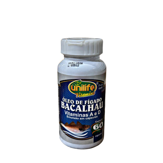 Unilife Oleo de Figado Bacalhau (60 capsulas)