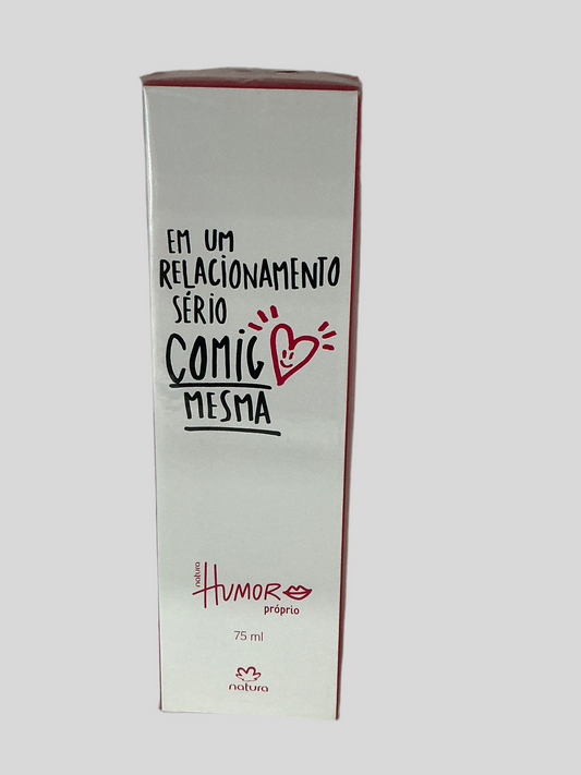 Natura Humor Colônia 75ml Em Um Relacionamento Sério Comigo Mesma