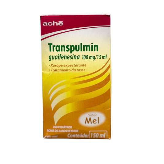 Xarope Transpulmin Expectorante brasileiro 150ml