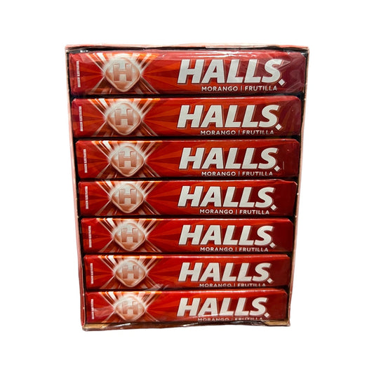 Halls Morango 21 unidades