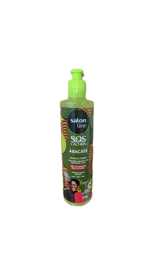 Salon Line S.O.S Cachos Abacate Gel Ativador de Cachos 320ml