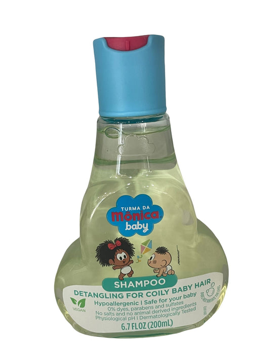Turma da Mônica Baby Shampoo Cabelos Crespos 200ml