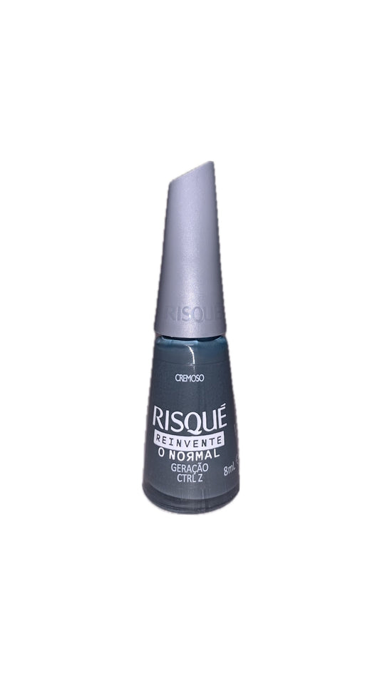 Esmalte Cinza Cremoso Risque - Geração CTRL Z 8ml