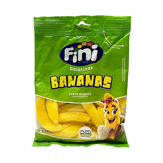 Fini Bala de Gelatina Bananas 90g