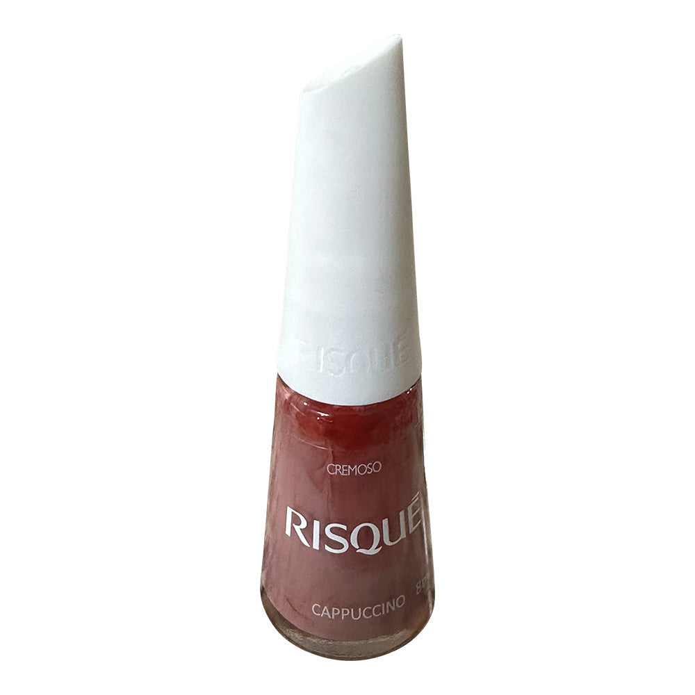 Esmalte Risque Marrom Cremoso - Cappuccino