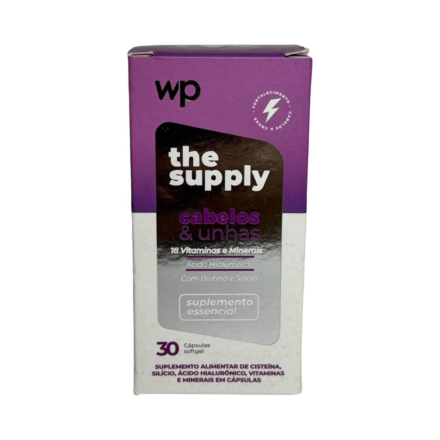 Hair & Nails Essential Supplement with Hyaluronic Acid – Strength, Hydration & Beauty Support (30 Softgels)