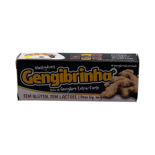 Gengibrinha - Bala de Gengibre Extra-Forte