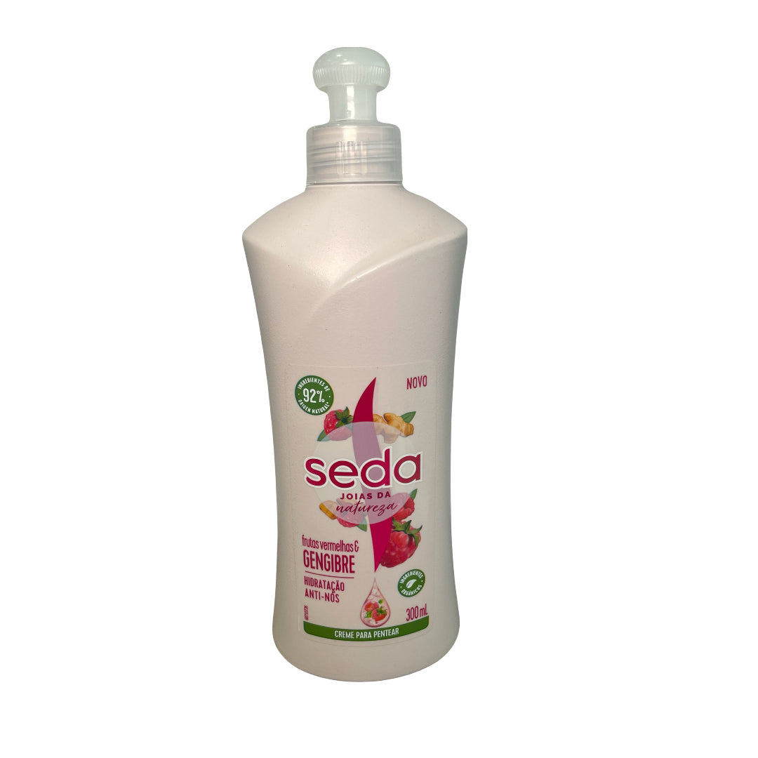 Seda Creme Para Pentear Frutas Vermelhas e Gengibre 300ml